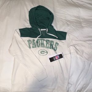 Green Bay packers hooded sweat shirt